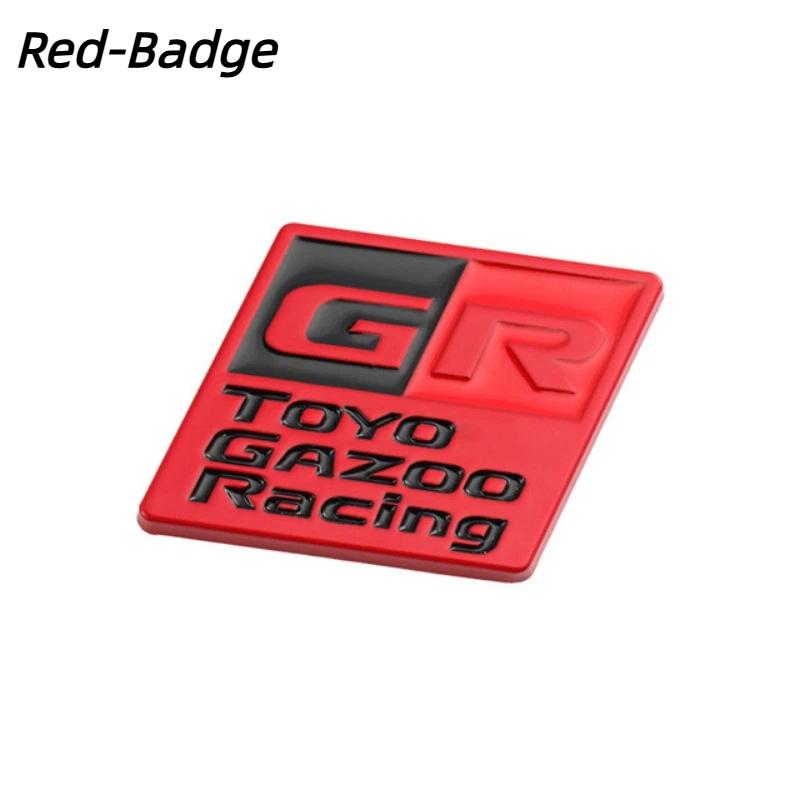 Kovová nálepka na auto GR Gazoo Racing Logo Znak Odznak Obtisk pro HV Y-ARiS GRMN 86 P-rius H-arrier