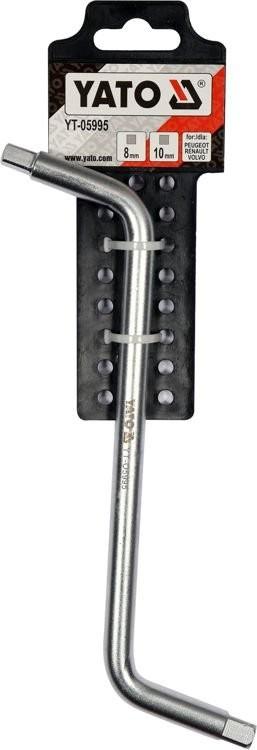 OIL DRAIN PLUG WRENCH 8X10mm YT-05995 YATO