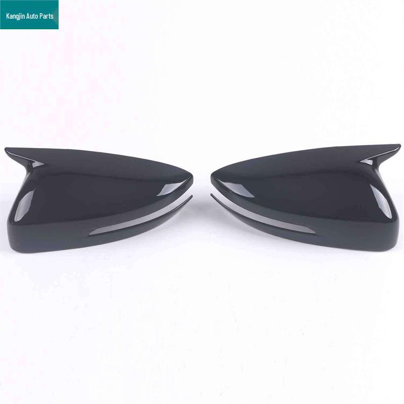 Glossy Black Carbon Fiber Rearview Mirror Cover for 2021 Trumpchi Shadow Leopard