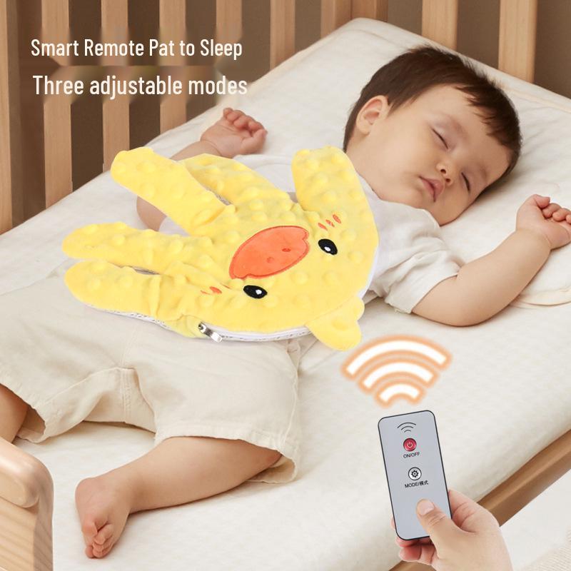 Automatic Baby Soothing Device: Gently Pats to Sleep, Reduces Startle Reflex, Promotes Self-Soothing.