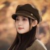 Bweeberry Beret Hat For Women Winter Fashion Windproof Warm Polyester Casual Style