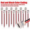 1/10pcs Plate Waterproof USB-C Power Port TYPE-C Female Connector Jack 2pin Type C 5A Input Type Charging Socket with LED Light