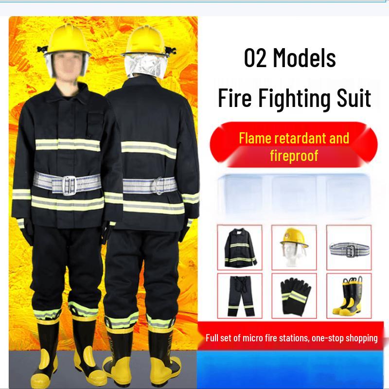 UKGF 02 Style Six-Piece Firefighting and Training Suit