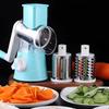Kitchen Multifunctional Vegetable Slicer Fruit Cutter Cheese Shredder Tabletop Rotary Drum Grater