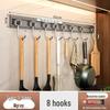 Multi-functional Wall-Mounted Storage Rack with Hooks