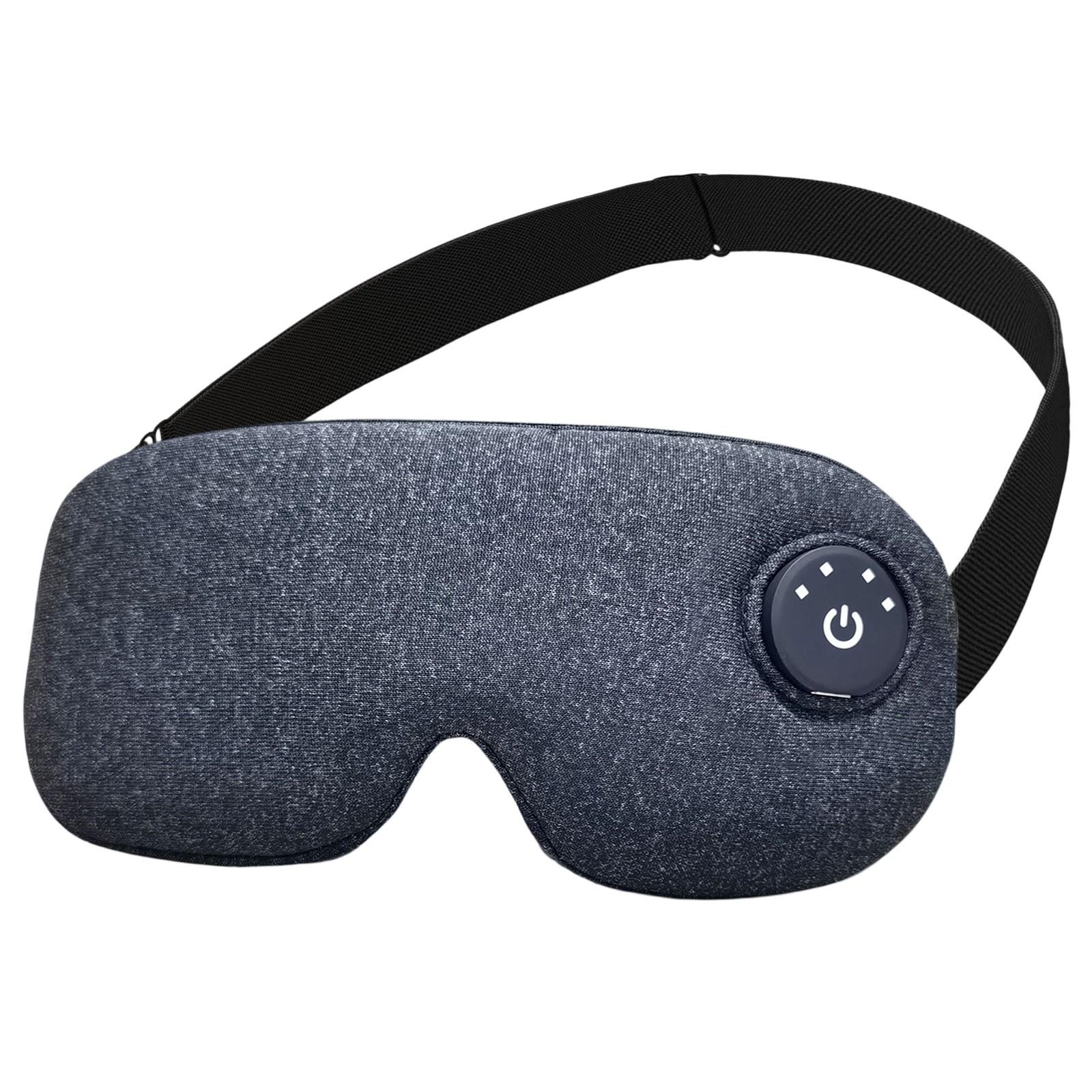 

Heated Steam Eye Mask with Adjustable Strap and Timer Function for Relaxation and Comfort Suitable for Home and Travel Use