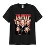Jamie Campbell Bower Collage Vintage Style T-shirt