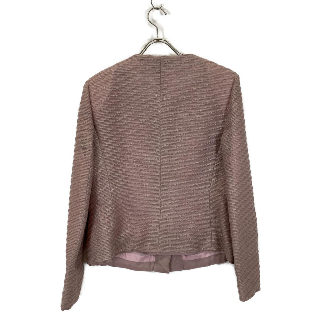 ESCADA Pink 5011153 collarless jacket Jacket 38 pinkUsed