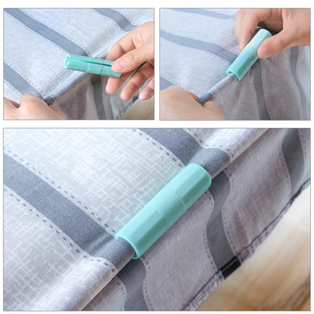 Fashion Sheet Fixing Clip 10Pcs Bed Grippers Fasteners Clothes Pegs Coverlet Holder