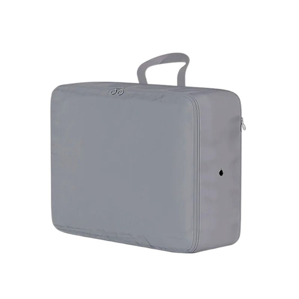 

Polyester Down Jacket Storage Bag Large Capacity Compression Packing Cube Drawer 40X12X30cm сірий