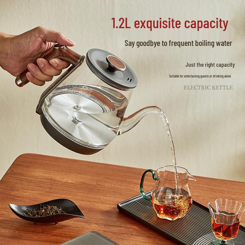 Smart Automatic Titanium Tea Kettle with Bottom Water Inlet