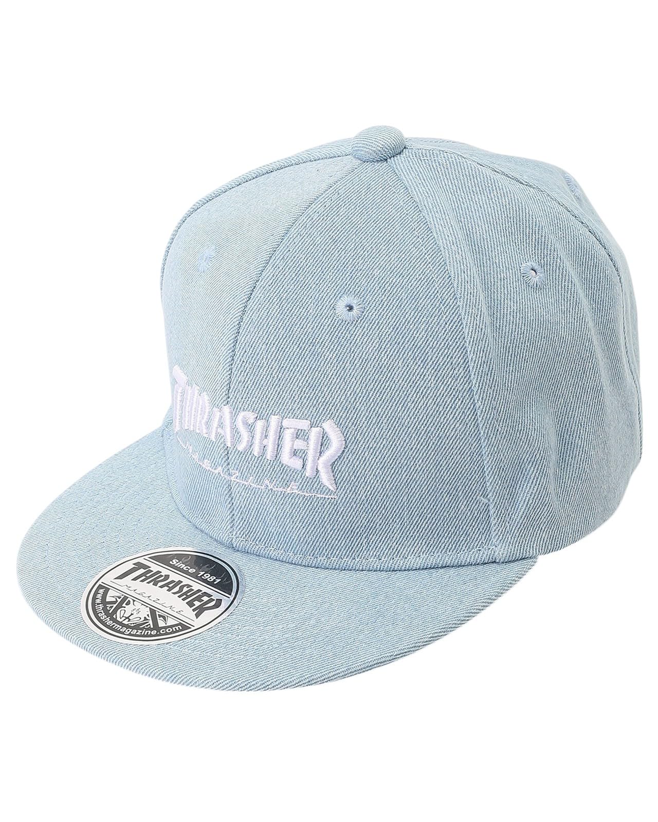 

Кепка-восьмиклинка Джинсовая с ЛОГО MAG BLU FR [Thrasher] (Логотип MAG, Материал) [25TH-C01K / КЕПКА] синий