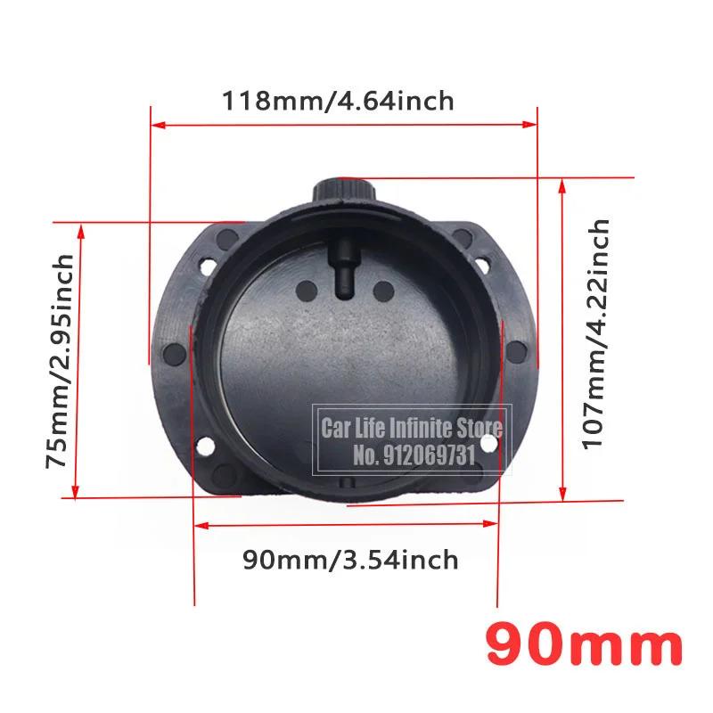 60/75/90mm Ducting Reducer Outlet Adaptor Converter For Webasto Heater Parts Parking Exhaust Pipe Reducing Clamp Pipe