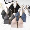 Reggiseno sportivo Crop Top Fitness Abbigliamento sportivo da donna Reggiseni sportivi femminili per palestra Fitness Intimo femminile Running Lingerie push up