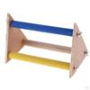 Parrot Bird Perch Stand toys Gym Wooden Activity Table Playstand
