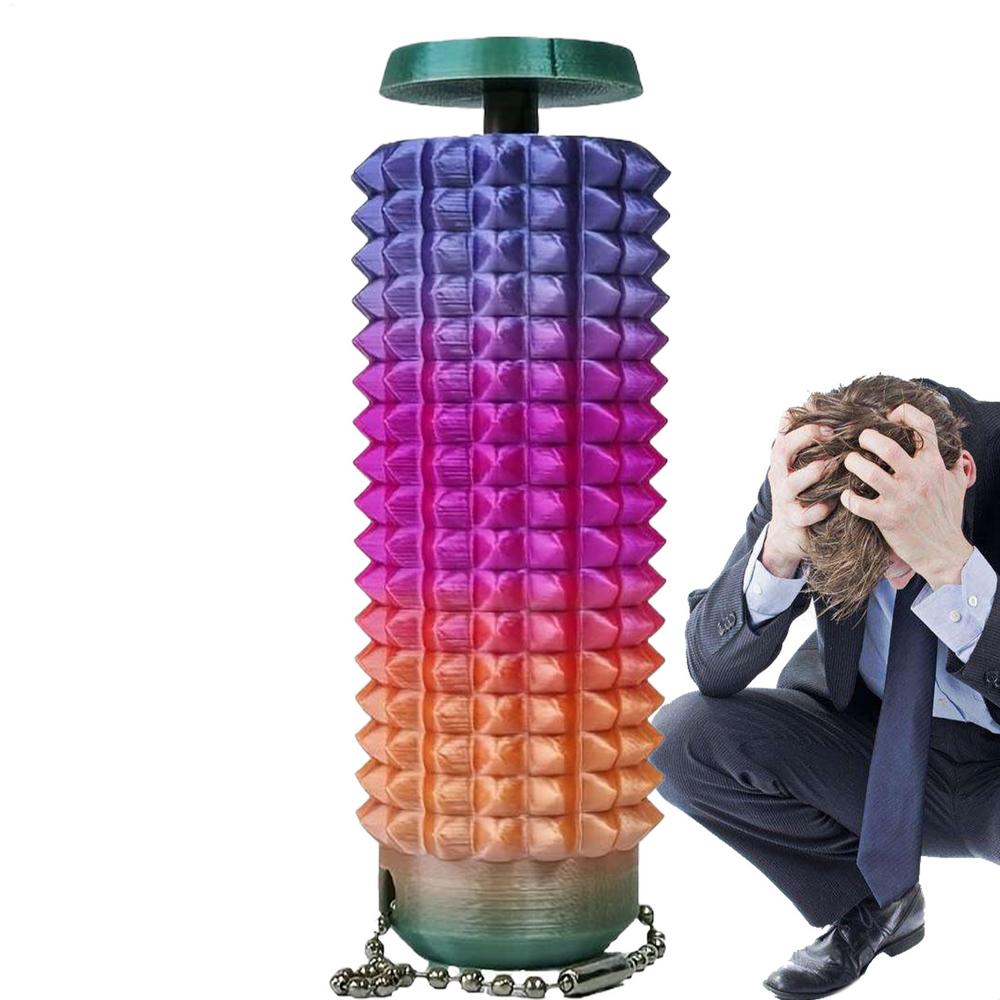 

Колючие сенсорные игрушки-фиджеты, карманные брелоки для сенсорной стимуляции, управления стрессом, для подростков, взрослых, для школы серый