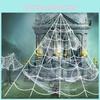 Decoration Giant Halloween Spider Web Party Outdoor Props Decor Accessories