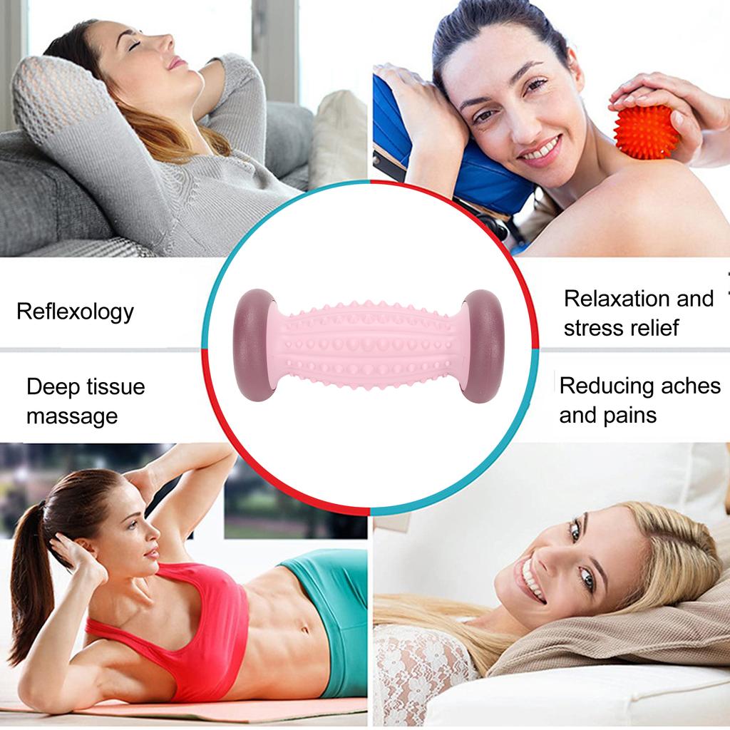 Fußmassage-Rolle   Massage Ergonomisches ABS Fußmassagegerät Werkzeug Fußrollen-Werkzeug für Handgelenke Nacken