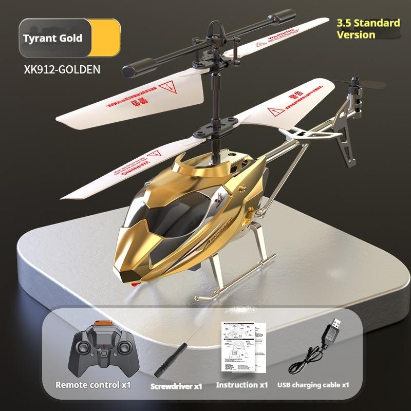 Xk913 New 3.5-Way Remote-Controlled Helicopter Usb Charging Drop Resistant And Anti-Collision Remote-Controlled Airplane Model
