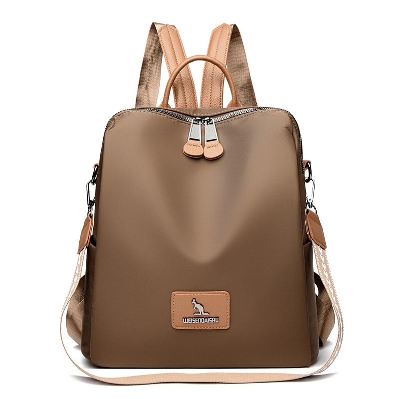 Nylon Women's Bag Outgoing Backpack Large Capacity Backpack