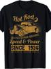 Unisexs And Unisexs Hot Bar Racing Tshirt Retro Old School Hot Bar Design 100 Soft And Breathable Short Sleeve Tshirt