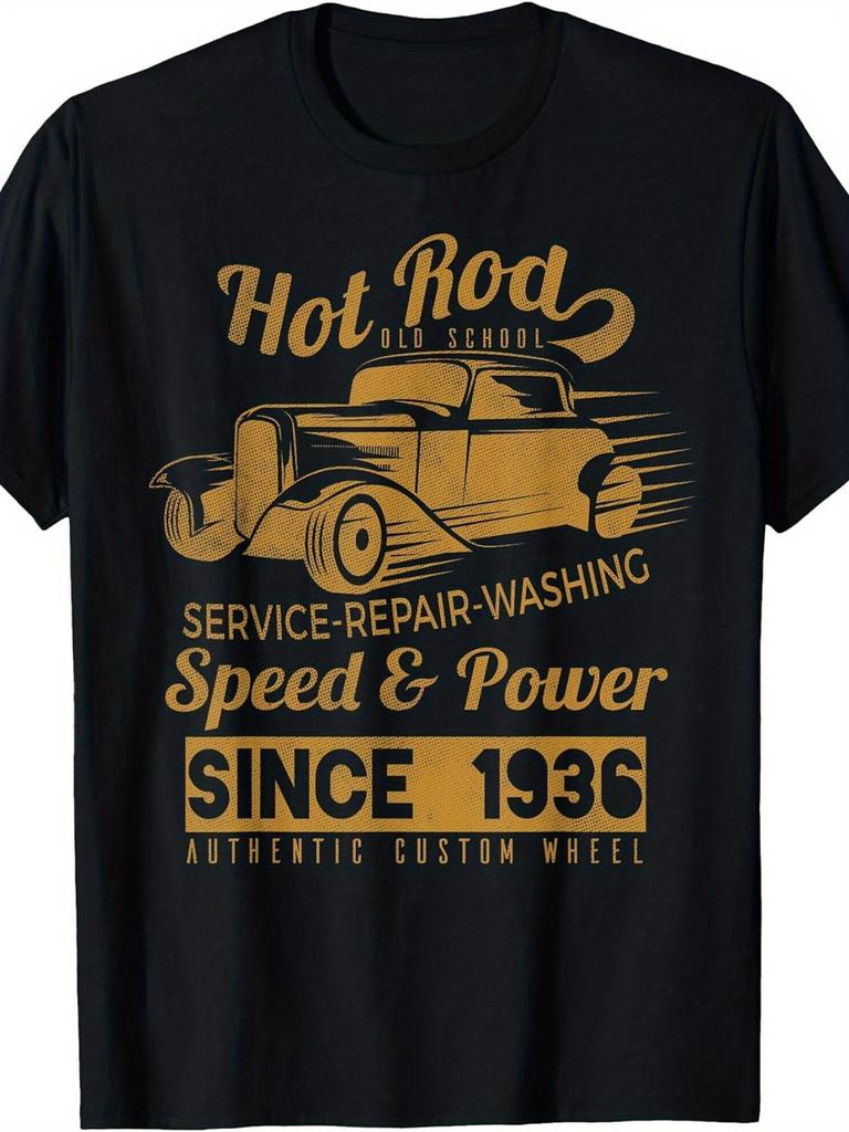 Unisexs And Unisexs Hot Bar Racing Tshirt Retro Old School Hot Bar Design 100 Soft And Breathable Short Sleeve Tshirt