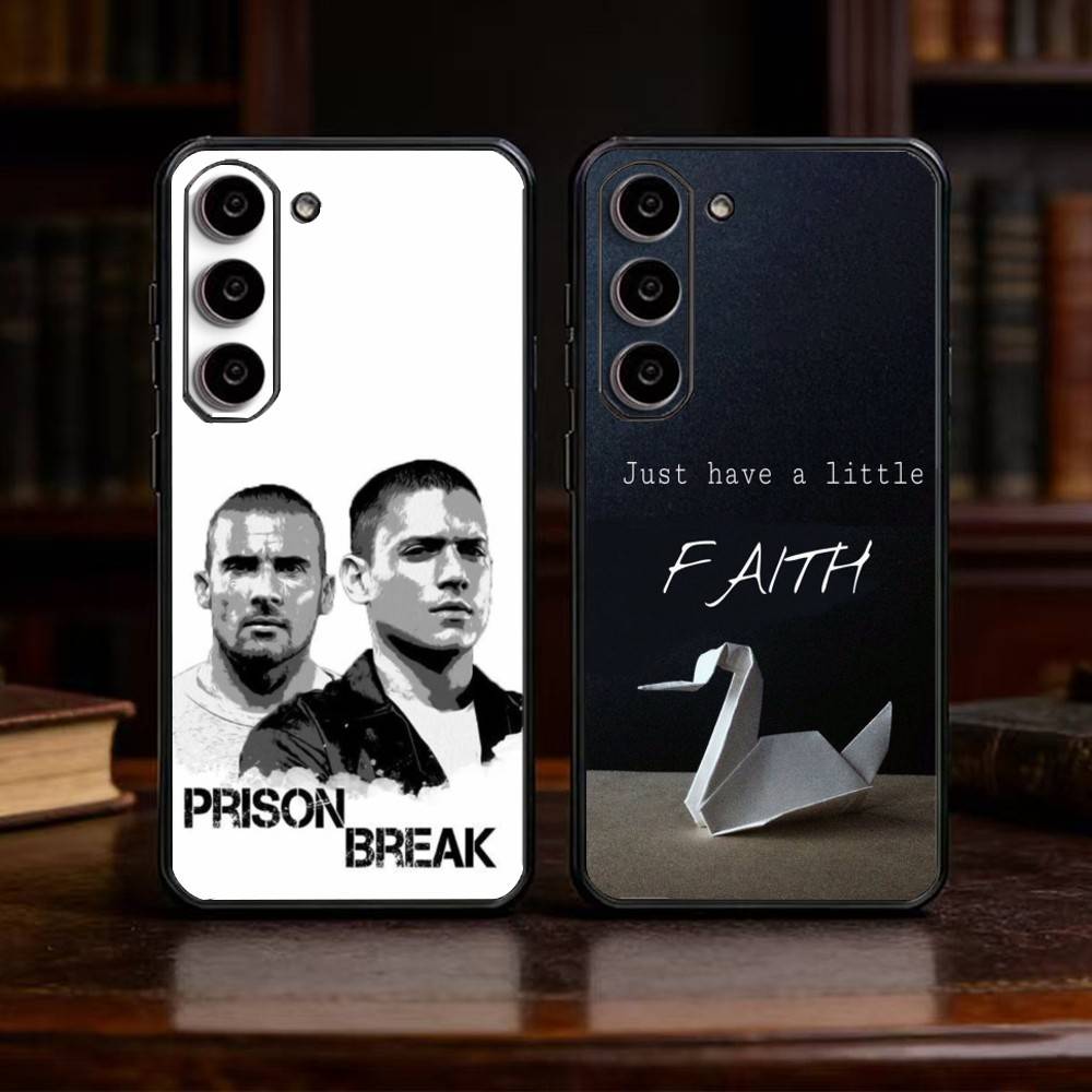 P-Prison Break Phone Case For Samsung Galaxy A20,21s,22,31,32,52,53,72,73,80,91 Soft Black Shell
