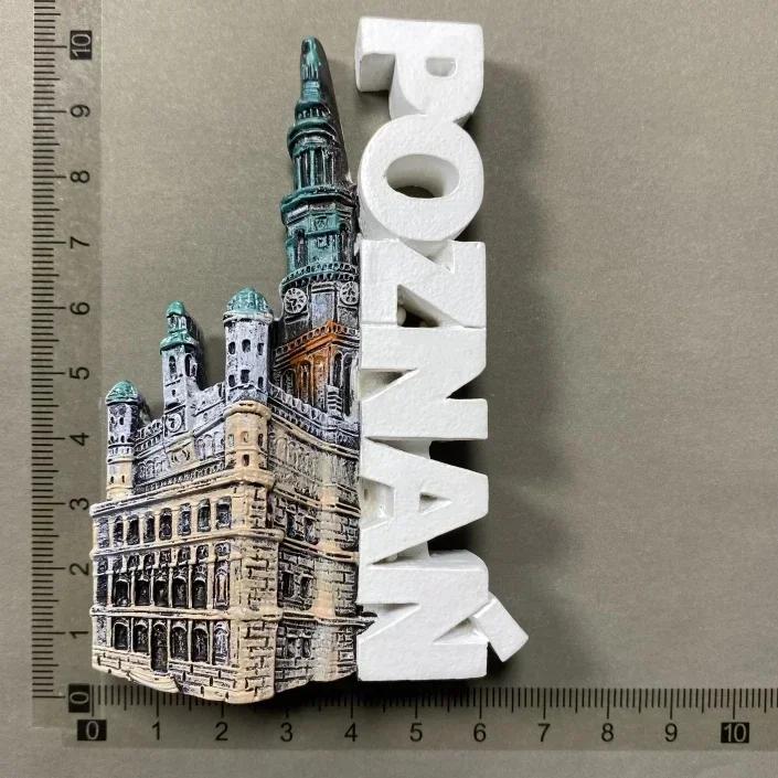 Poland Wavel Castle KRAKOW Ψυγείο Μαγνήτες Wroclaw Castle Τουριστικά αναμνηστικά Μαγνητικό αυτοκόλλητο Διακόσμηση σπιτιού Polska Gifts Idea