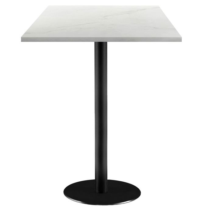 60 X 60 Cm High Table - Rome Model, Paro Marble