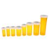 5-Pack Child-Resistant Pill Bottles - 6-60 Dram Travel-Size Medicine Containers with Safety Caps, Multi-Use Portable Vials