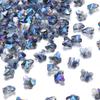 50Pcs/Lot 10×8mm Crystal Beads Transparent Colorful Butterfly Shape Hole Size 1.2mm Loose Beads Diy Jewelry Bracelet Necklace
