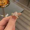 High-End Light Luxury Ring Cold Style Niche Design Simple Fashionable Ring
