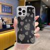 Amazon Popular Love Leopard Print Sexy Phone Case Apple 16promax Frosted Glass 17 All-inclusive Protective Case