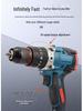 13mm Brushless Electric Drill - High Power, Rechargeable, Cordless Impact Drill & Screwdriver