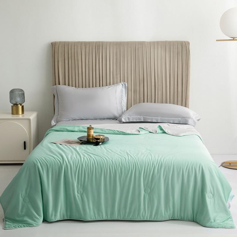 Ice cream cool sensation silk solid color summer quilt solid color air conditioning by summer ice silk cool quilt