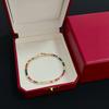 Colored zircon bracelet with diamond inlay crafted with precision, perfect for gifting and everyday wear, made of hypoallergenic material