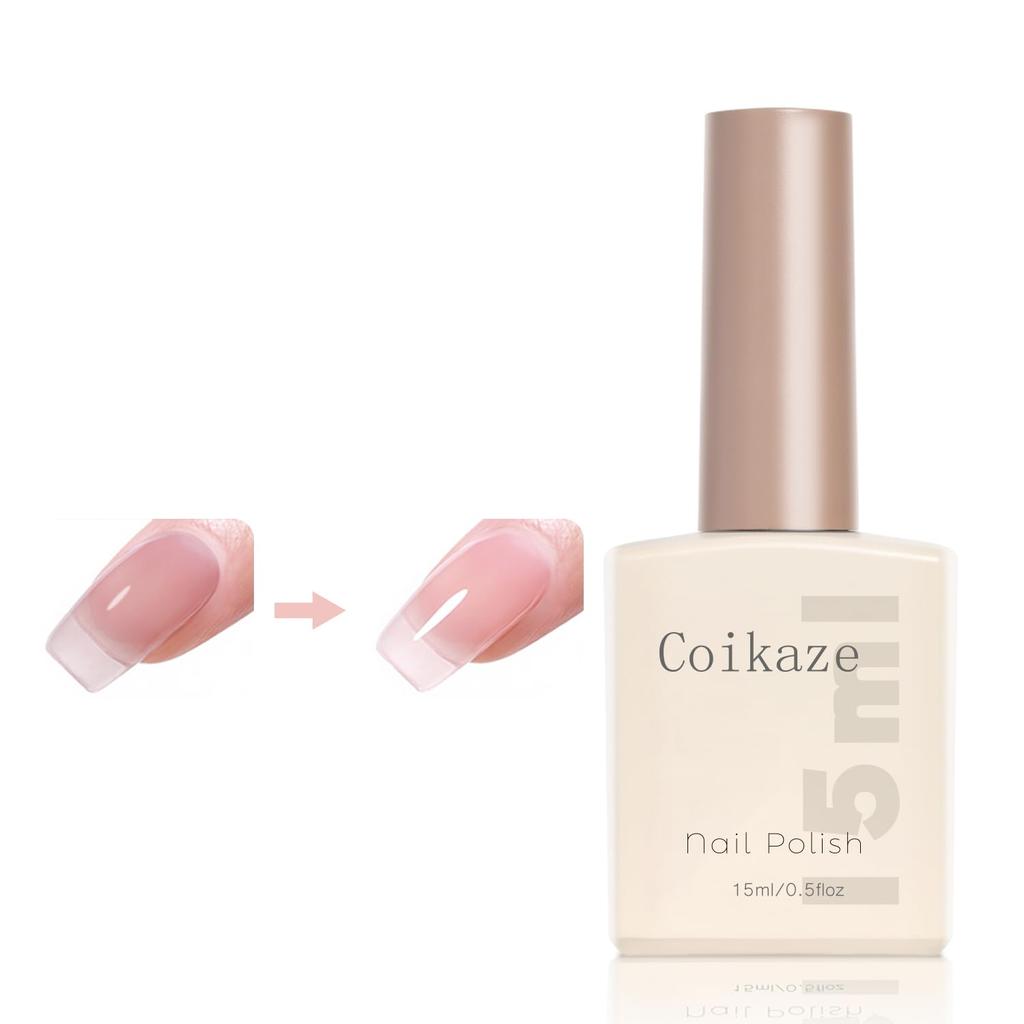 Coikaze Diamond Top Überlegenes Top Coat für Gel Funkelnd groß 15ml ohne Abwischen Crystal Top Gel Glanz, langanhaltende Farbe, Non-Wipe Nägel. Klarheit,