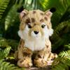 Jouets Peluches Léopard Jaune Kawaii Poupées Animales Réalistes Amusantes Peluche Douce Respectueuse de la Peau Ornements Anniversaire pour Enfants