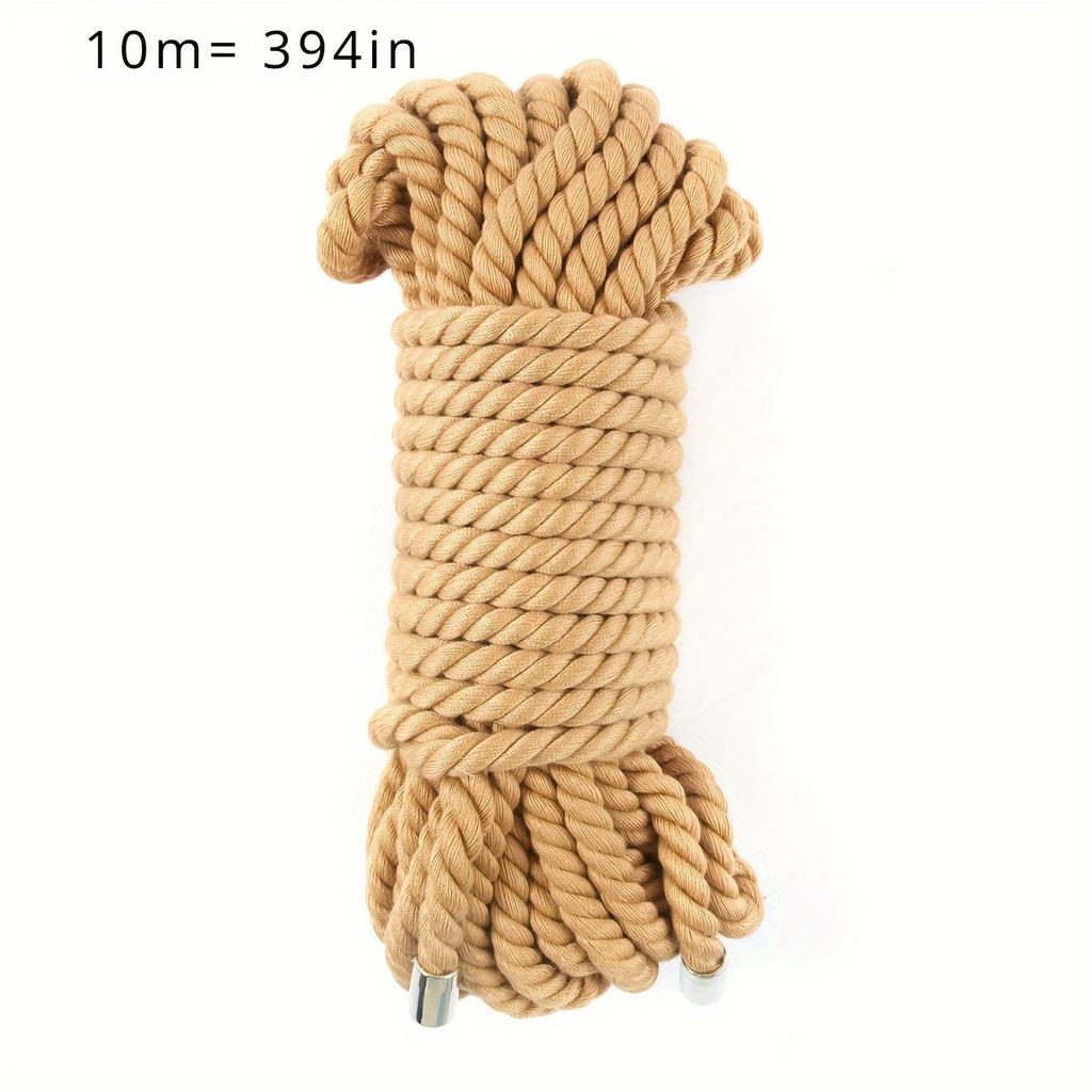 SM-Spielsets für Erwachsene, professionelle Bündelung, weiches, enges Baumwollseil, Bondage-Seil für den Körper, 10 Meter