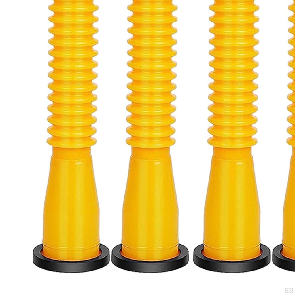 Durable Gas Can Spout with Easy Pour Nozzle