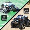 4WD Remote-Control Water & Land Monster Truck Toy for Kids