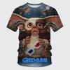 Nová Módní Komedie Film Kreslený Gremlins 3D tisk Pánské Dámské Trička Léto Funny Cool Harajuku Streetwear Unisex tričko