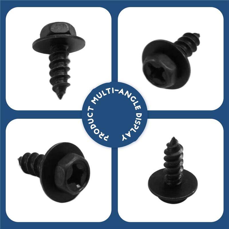 Fender Liner Under Cover Screw Bumper Tapping Screws Auto Fastener Bumper Tapping Screws For Toyota 90159-60498-A87Q