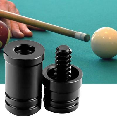 Pool Cue Joint Protectors 10/18 Teeth Pool Cue Billiards Stick Pool Joint Thread Cap Joint Protectors For Players Pool Accessory