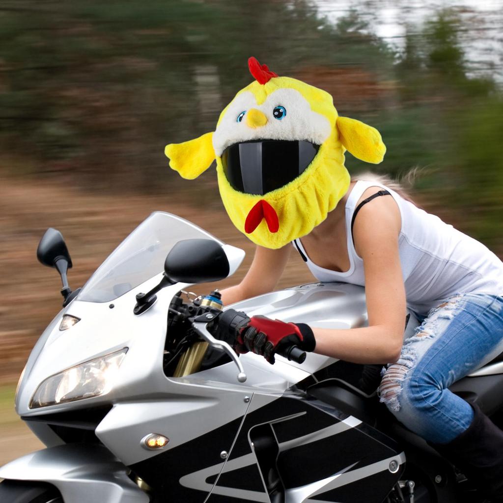 Helmüberzug Motorrad Niedlicher Krokodil-Helmüberzug Für Motorrad-Fahrzubehör Für Freunde Jugend Frauen Ehemann Teenager