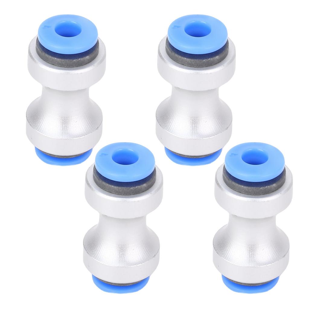 4Pcs 3D Printer Feed Pipe Connector Alloy PTFE Feed Tube Connector for P1P P1S X1 X1C X1E
