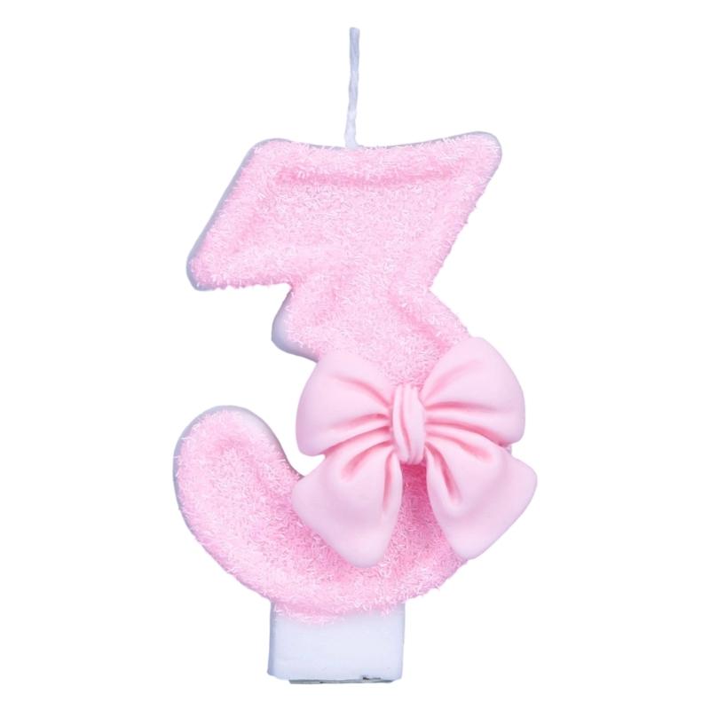 Charming Number 0 to 9 Birthday Candle Paraffin Wax Birthday Cake Decoration Candle