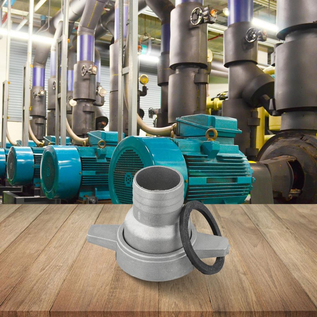 Efficient Aluminum Water Pump Connector with Rubber Gasket 1 3 Inch Sizes