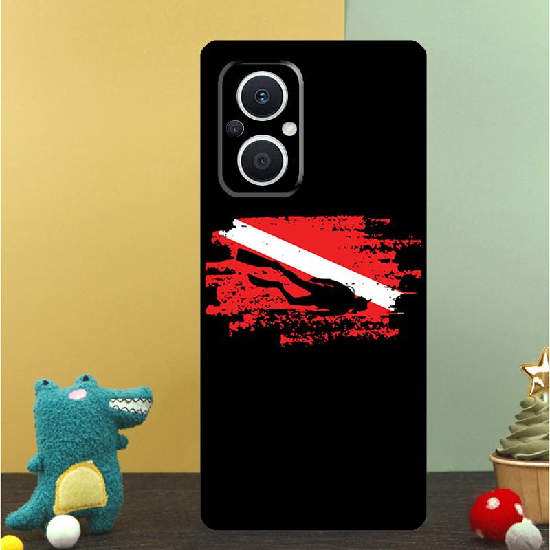 

Diver Down Scuba Case For OPPO Reno 15 15F 14 13 12 11 10 Pro 14F 13F 12F 11F 8T OPPO Find X9 X8 X6 Pro Cover OPPO Reno12 Pro