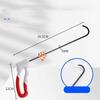 Multiple Angle Rotating Steel Hook Tool Flexible Auto Body Repair For Vehicle Dents Restoration & Bodywork Accuracy